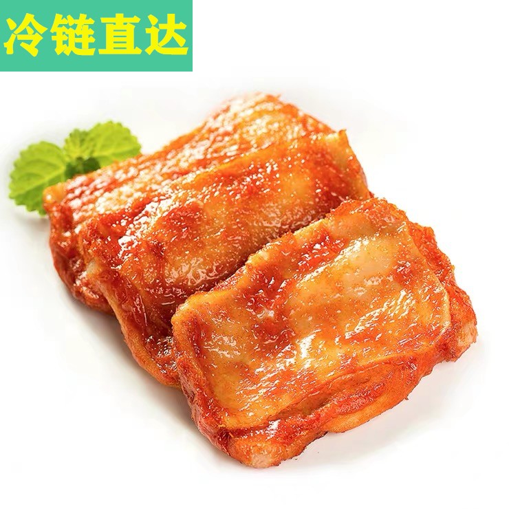 精制腿排1Kg*10片 新奥尔良腿排炸鸡BBQ汉堡鸡腿肉烤腿排小吃 - 图2