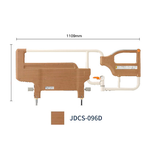 八乐梦PARAMOUNTBED电动护理床转动护栏居家养老床JDCS-096D木纹 - 图0