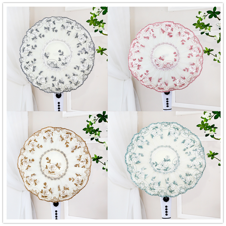 电风扇罩子防尘罩电扇套风扇罩立式电扇罩保护罩落地式圆形包邮 - 图0