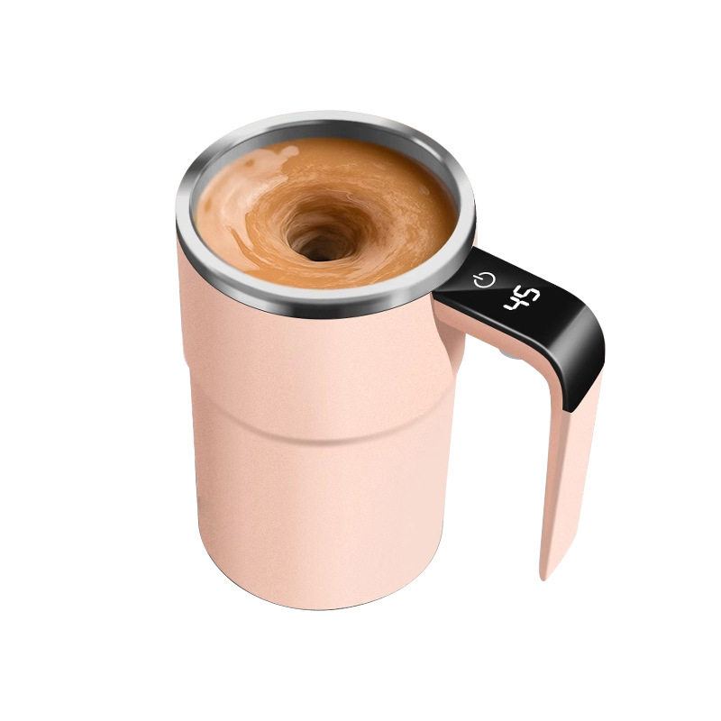 316全自动电动搅拌杯带温显磁力搅拌网红高档咖啡杯Temu资质,淘宝优惠券,粉丝福利购,淘宝优惠卷