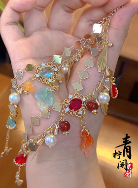 锆石手链古风异域风锆石手镯