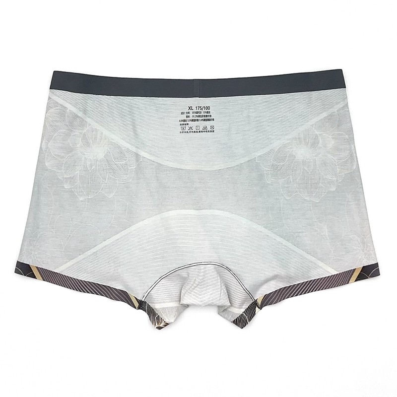 罗马世纪男士内裤莫代尔印花舒适透气无痕中腰平角裤一条装RM7073,淘宝优惠券,粉丝福利购,淘宝优惠卷