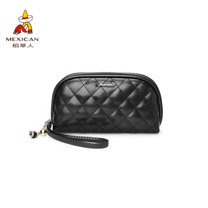 稻草人女2021新款时尚长款零钱包 mexican稻草人胡瑞钱包