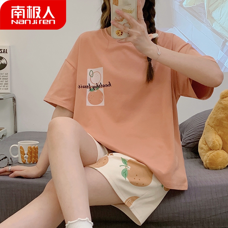 薄款女士乖巧风家居服夏天-第4张图片-提都小院