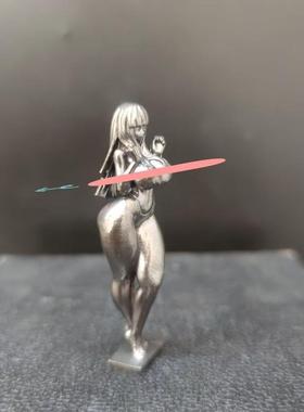 纯黄铜幻都GK肉感少女摆件