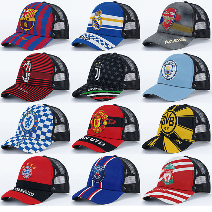 球队太阳帽阿仙奴网帽阿森纳夏凉帽球迷遮阳帽校园运动会鸭舌帽子_虎窝淘