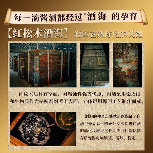 龙滨特酿白酒 53度酱香型东北特产高度纯粮食500ml*6瓶整箱装 - 图2