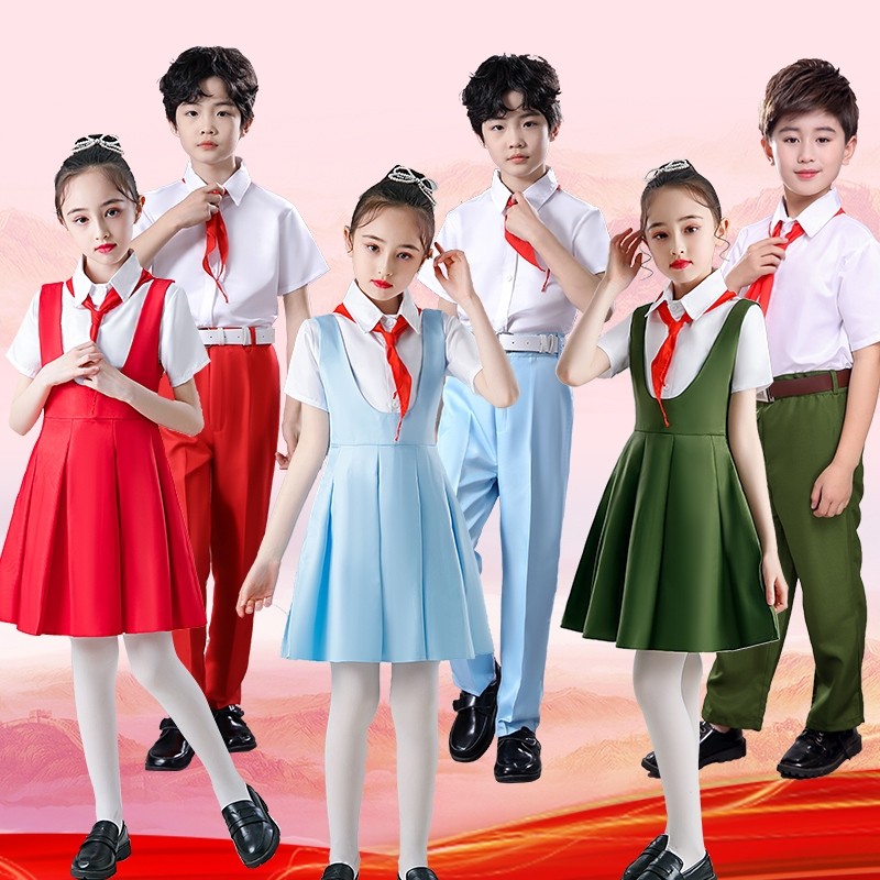 六一幼儿童中小学生红领巾诗歌朗诵大合唱千人献词演出服冯琳同款,淘宝优惠券,粉丝福利购,淘宝优惠卷