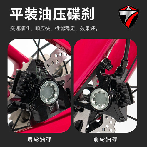 骓特R10pro风暴骑士公路车自行车爬坡赛车碳纤维变速成人公路单车 - 图2