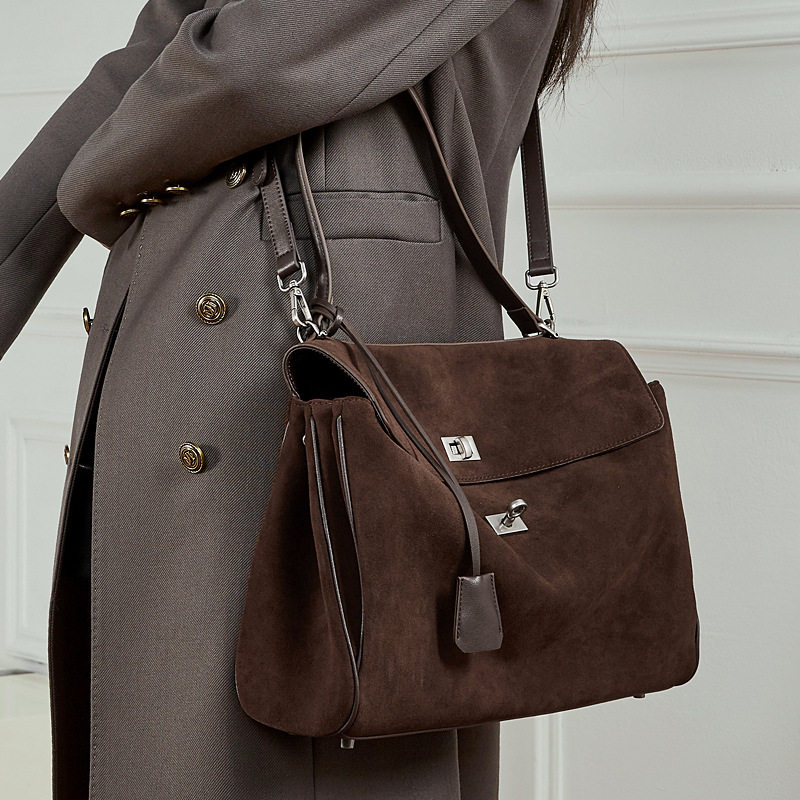 Rodeo包包女真皮凯丽托特包磨砂牛皮高级感大容量单肩手提腋下包,淘宝优惠券,粉丝福利购,淘宝优惠卷