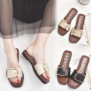 平底凉拖鞋女外穿一字拖女鞋