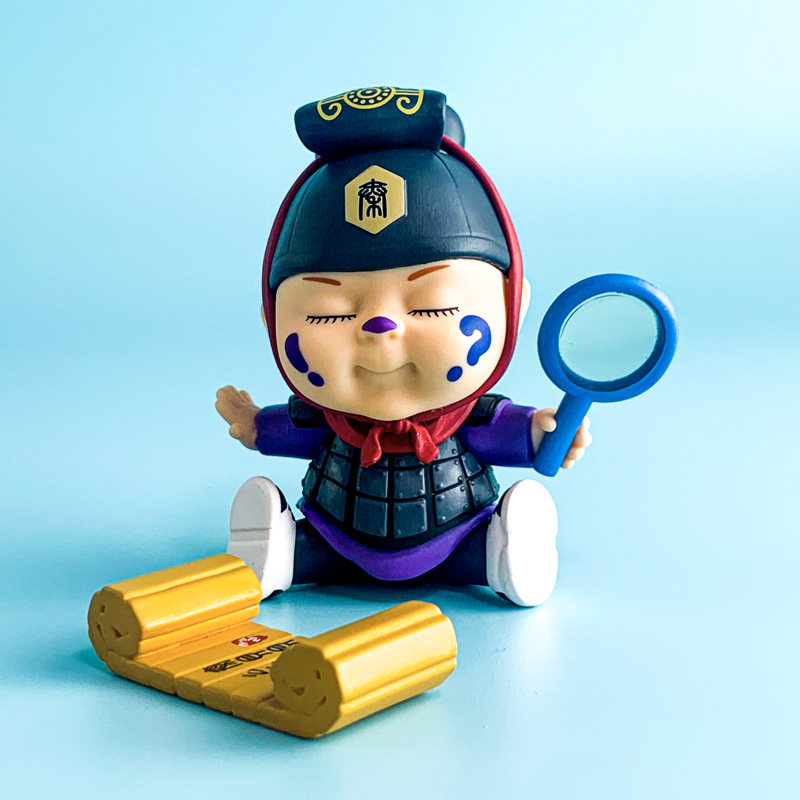 西安文创兵马俑摆件桌面卡通潮玩特色工艺拌手礼物旅游纪念品礼品