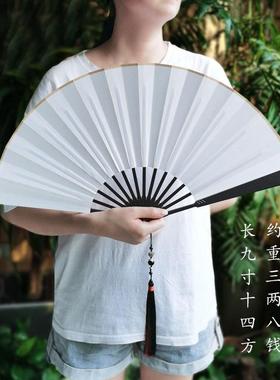 9寸特钢金属扇子铝镁合金扇子中国风功夫扇防身铁扇子