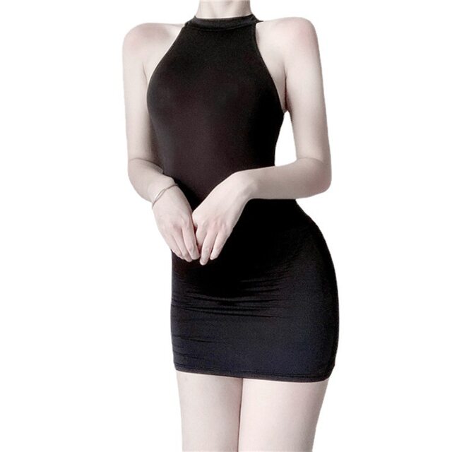 Factory direct sales sexy underwear see-through temptation free jumpsuit uniform secretary suit short skirt