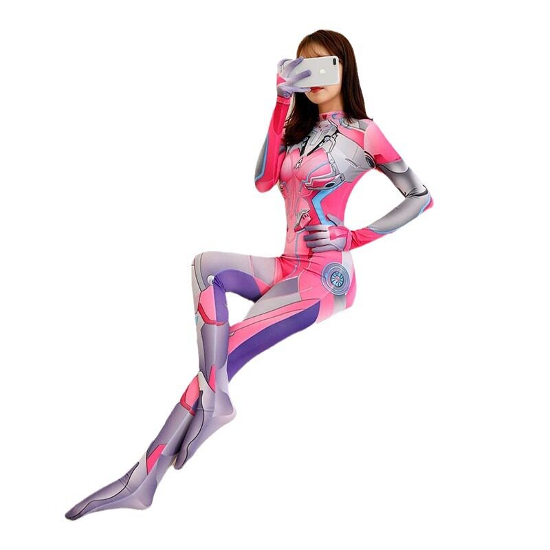 抖音同款女角色扮演毒液超凡蜘蛛侠cosplay紧身衣网红女cosMJ服装-图3