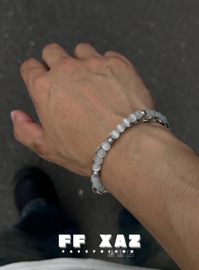 FF假朋友猫眼石钛钢手链