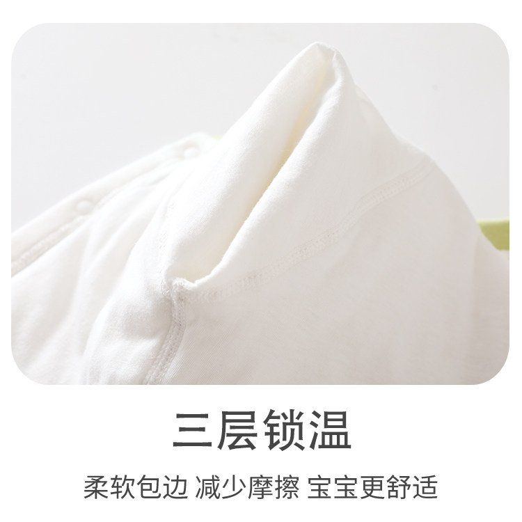 婴儿套装夹棉保暖秋冬纯棉A类分体高腰护肚宝宝冬季打底内穿内衣,淘宝优惠券,粉丝福利购,淘宝优惠卷