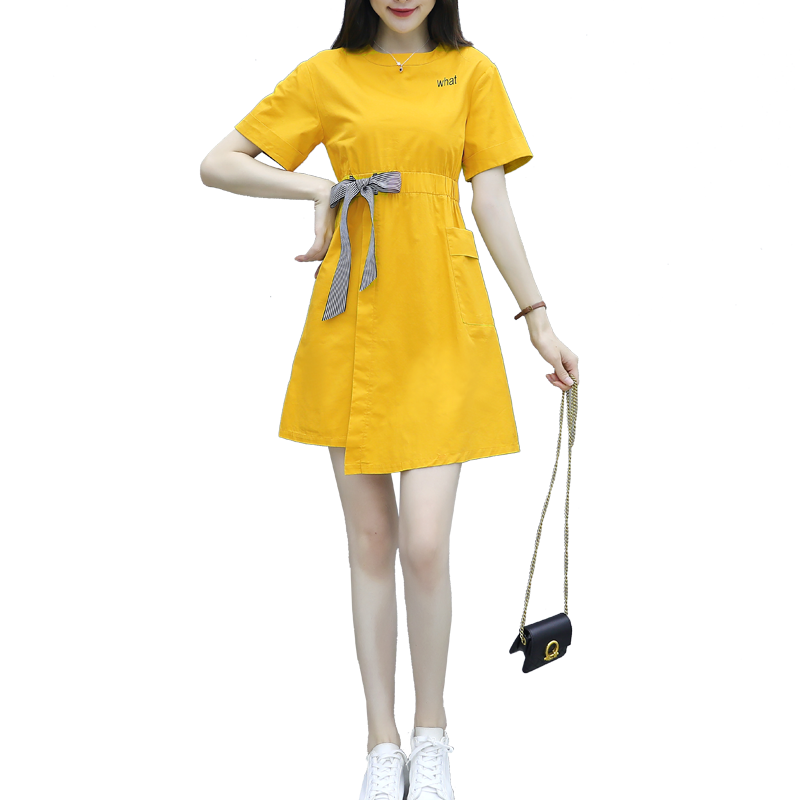 小个子女夏装2020年新款气质连衣裙 梵馨怡连衣裙