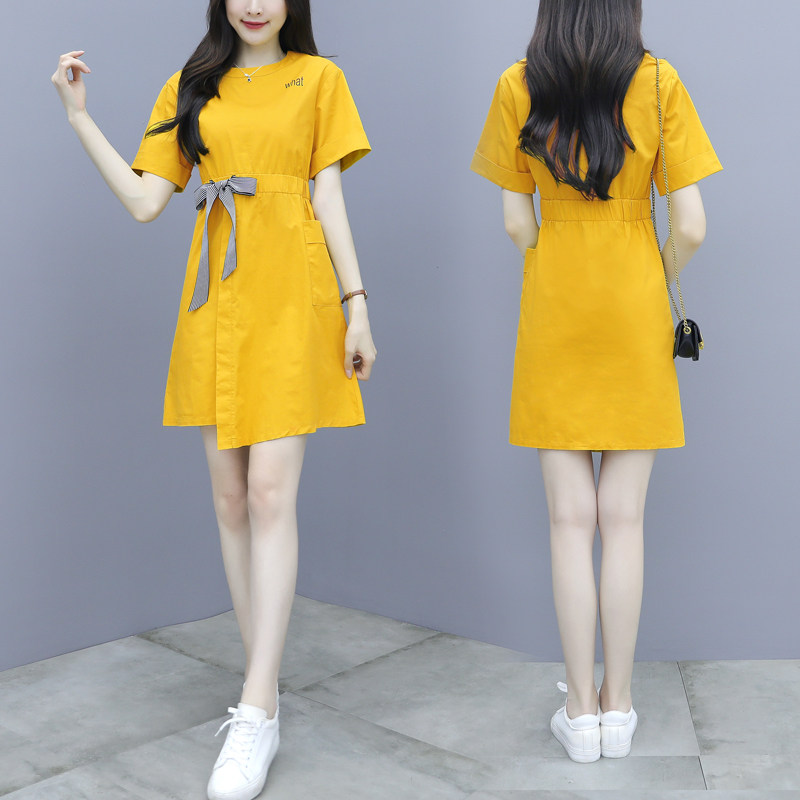 小个子女夏装2020年新款气质连衣裙 梵馨怡连衣裙