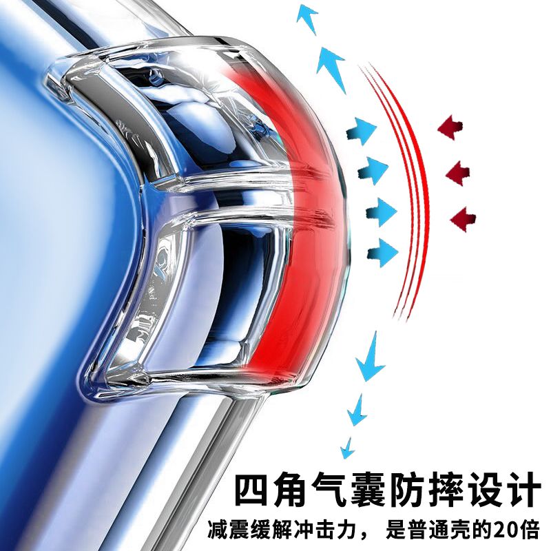 以诺适用vivoS17手机壳硅胶软vivoS17Pro手机壳透明S17t防摔保护套vivos17e手机壳女男潮款s17全包软壳新款 - 图2