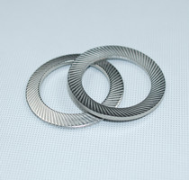 304 stainless steel DIN9250 double-sided fluted disc type gasket anti-slip anti-slip sheet locking gasket M3-M36