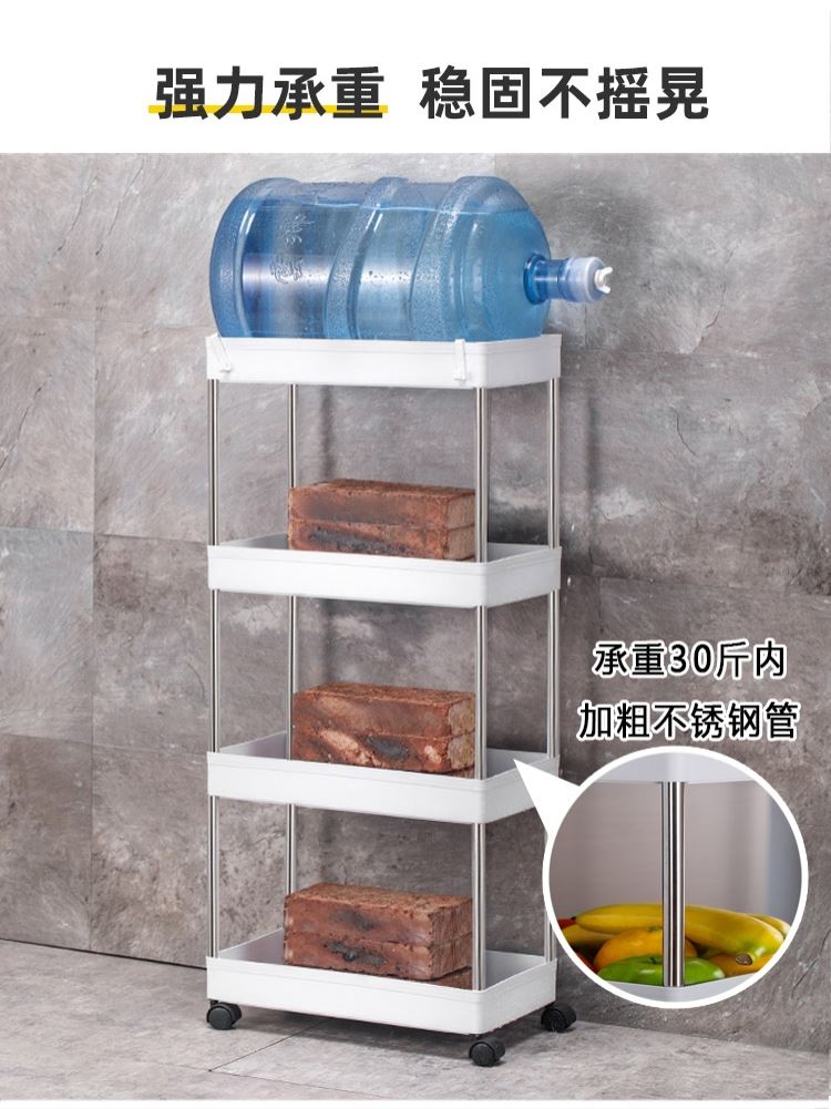 Bathroom storage rack floor type toilet washbasin cabinet wa-图3