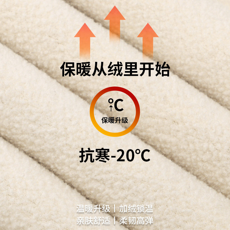 打底裤冬季加绒女外穿秋冬2025新款黑色加厚羊羔绒棉裤小脚小黑裤,淘宝优惠券,粉丝福利购,淘宝优惠卷