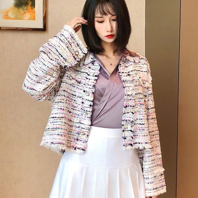 阿玛施旗舰店官网2020秋新款短外套 魅言服饰短外套