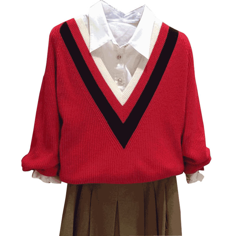 阿玛施旗舰店官网2020秋装新款正品 魅言服饰毛衣