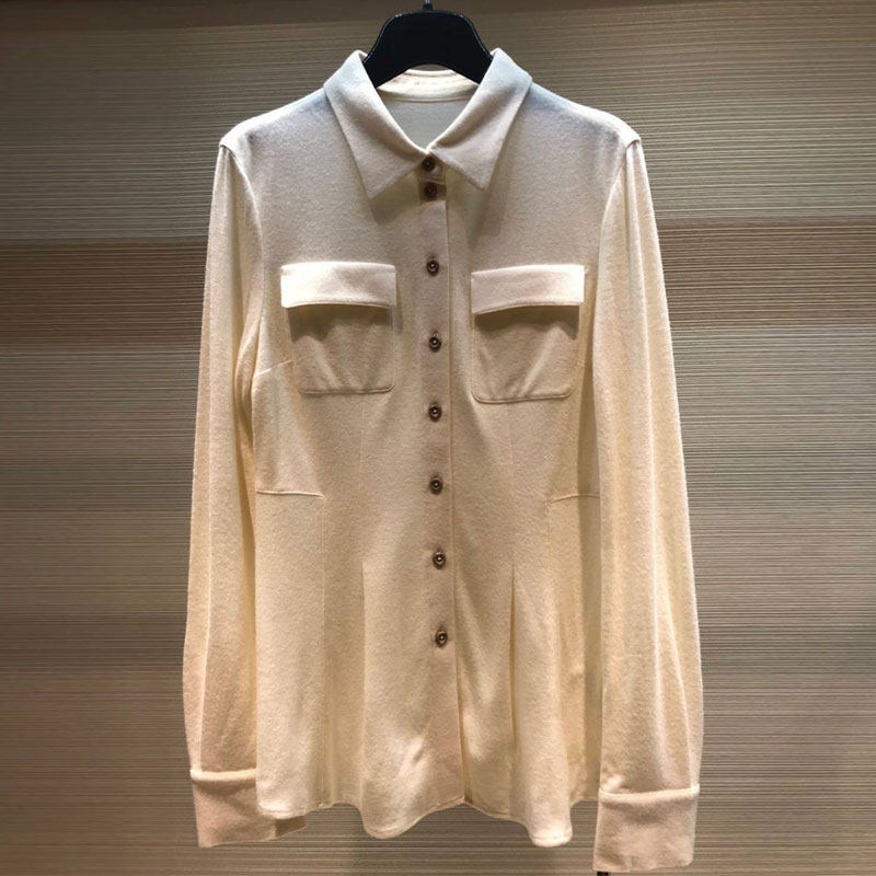 阿玛施旗舰店官网2020秋新款女衬衫 魅言服饰衬衫