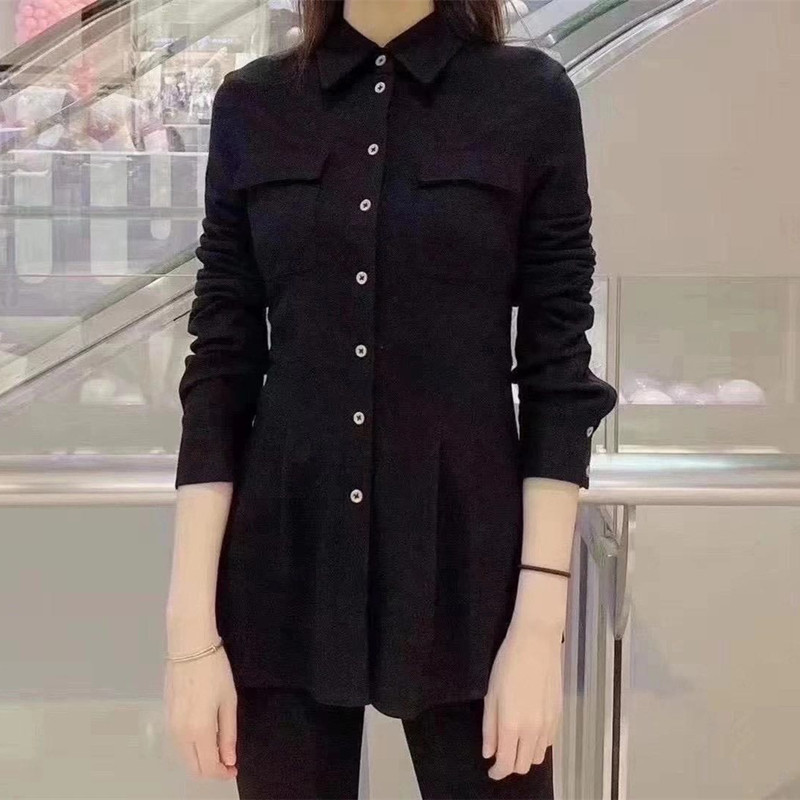 阿玛施旗舰店官网2020秋新款女衬衫 魅言服饰衬衫