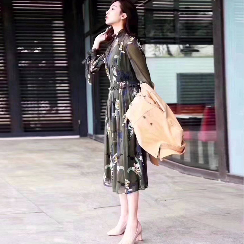 阿玛施旗舰店官网2020夏装女连衣裙 魅言服饰连衣裙