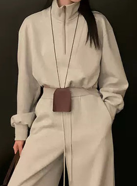 区区欧阳复古皮质包包项链钥匙包