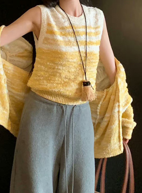 区区欧阳拉菲草扫把长款黑绳项链