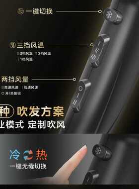 美的电吹风机家用理发店专用负离子护发音静大功率速干大风力风筒