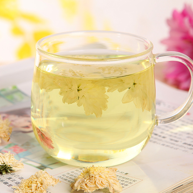 溢香醇旗舰店溢香醇花草茶菊花茶 黄山贡菊干花白菊花花茶叶 花茶 30g罐装包邮3