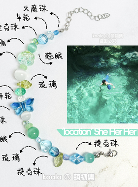 location专辑印象手串She Her Her Hers应援手链吸引力法则夏日