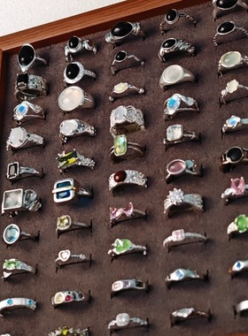 2025新款不规则锆石戒指