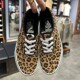 Spot VANS Anaheim leopard ພິມເກີບຜ້າໃບຂອງຜູ້ຊາຍແລະແມ່ຍິງ