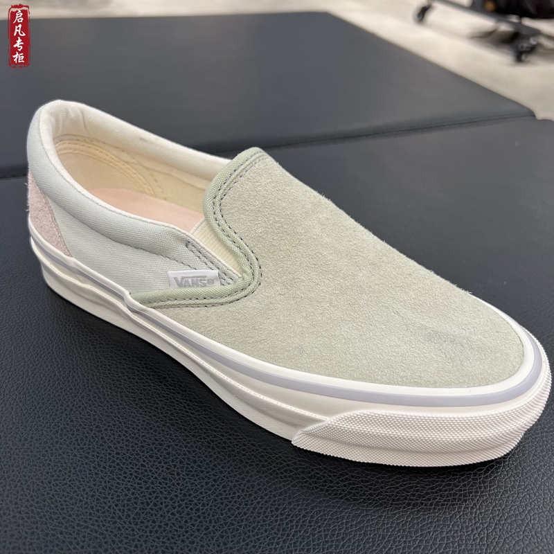 新款Vans premium绿色系列低帮男女板鞋VN000CT7BGK/VN000MT6BGK