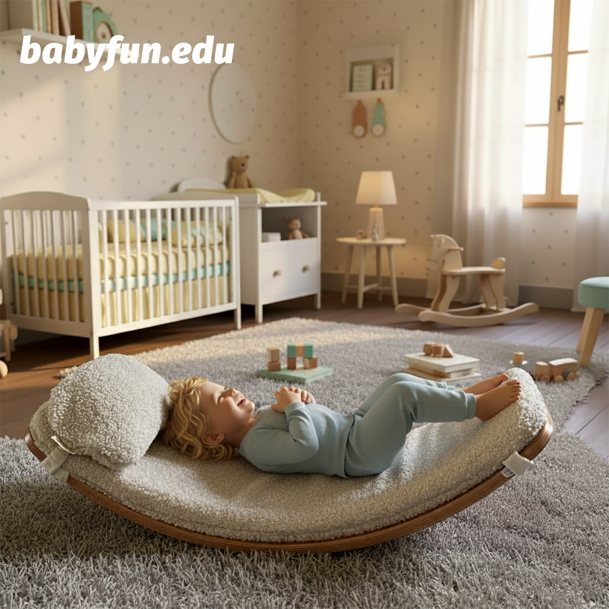 BABYFUN幼儿园弯曲平衡板健身跷跷板感统训练儿童摄影木制ins玩具,淘宝优惠券,粉丝福利购,淘宝优惠卷