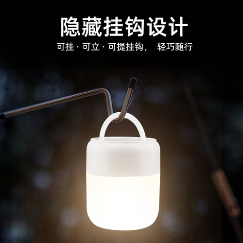 新款触摸小夜灯拍拍照明灯婴儿喂奶氛围台灯护眼床头灯卧室睡眠灯 - 图1