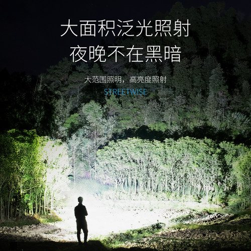 迷你工作灯强光便携钥匙扣多功能应急随身灯户外超亮汽修小手电筒 - 图0