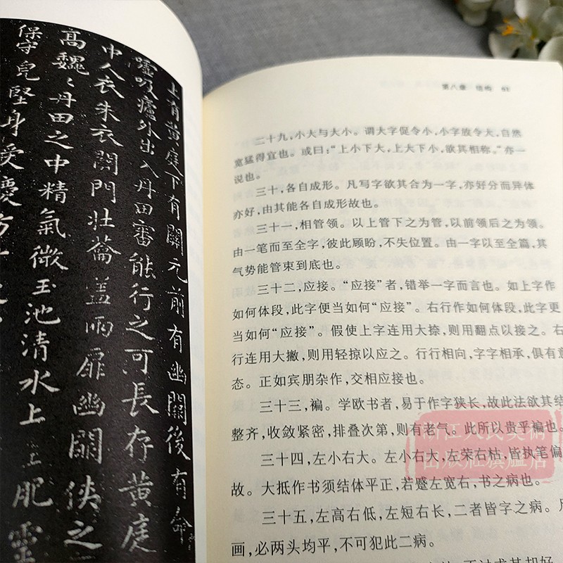 艺文志：书法入门颜体毛笔字帖楷书珍品临摹本瘗鹤铭碑帖研究水前本导临初学者中国书法入门技法教程笔画偏旁结构学习教材书籍-图3