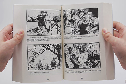 【旗舰正版】世界文学名著连环画欧美卷全集10册 外国名著小说漫画书小人书青少年学生经典读物巴黎圣母院收藏版全套书籍 - 图2