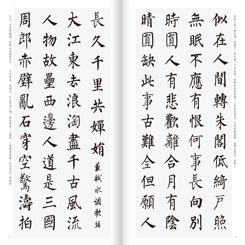 柳公权楷书集字宋词一百首 收录柳公权经典楷书碑帖集字古诗词作品集临摹教程 玄秘塔碑神策军碑集字毛笔书法字帖正版书籍 - 图1