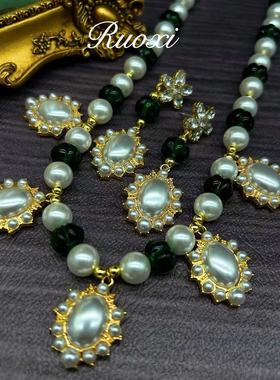 琉璃男女通用若曦vintage项链