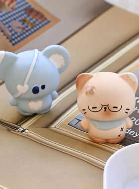 原创卡通可爱阿贝贝系列桌面树脂