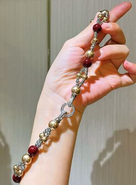 秋冬美拉德安可拉红金棕色施家珍