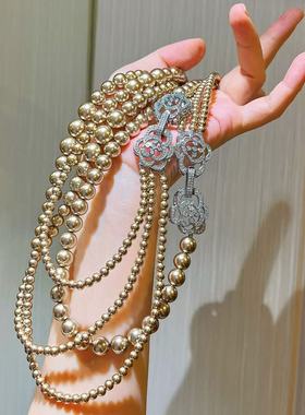 秋冬高品质高光美拉德金咖色施家